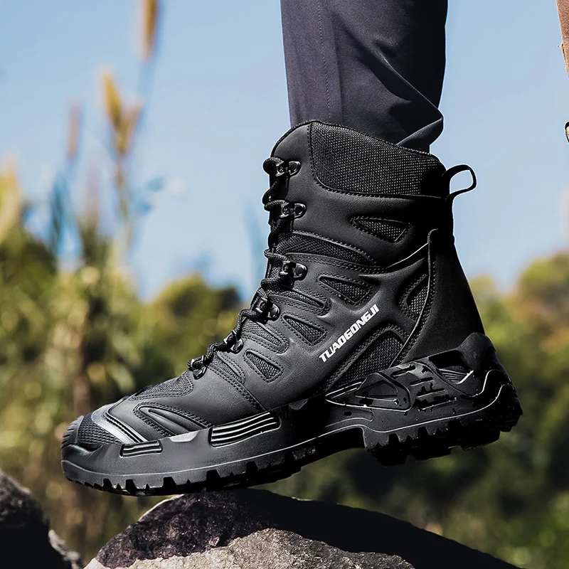 Sepatu Bot Taktis Hiking Luar  - Men Shoes Boots ulasan dan harga