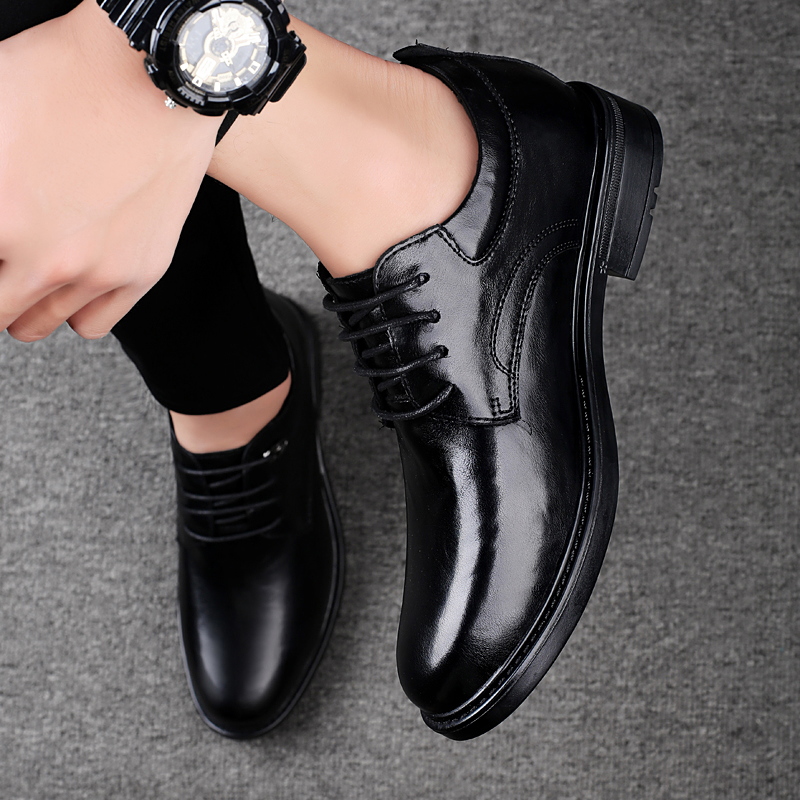 Sepatu Kulit Kasual Pria denga - Men'S Shoes For Suits ulasan dan harga