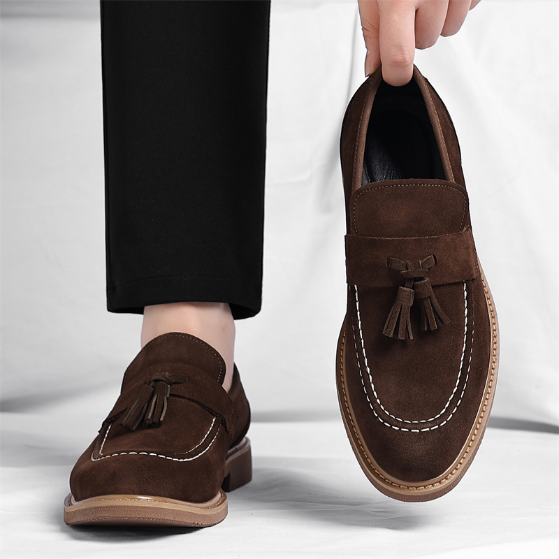Sepatu Loafer Rumbai Hak Renda - Men'S Shoes Quality Brands ulasan dan harga