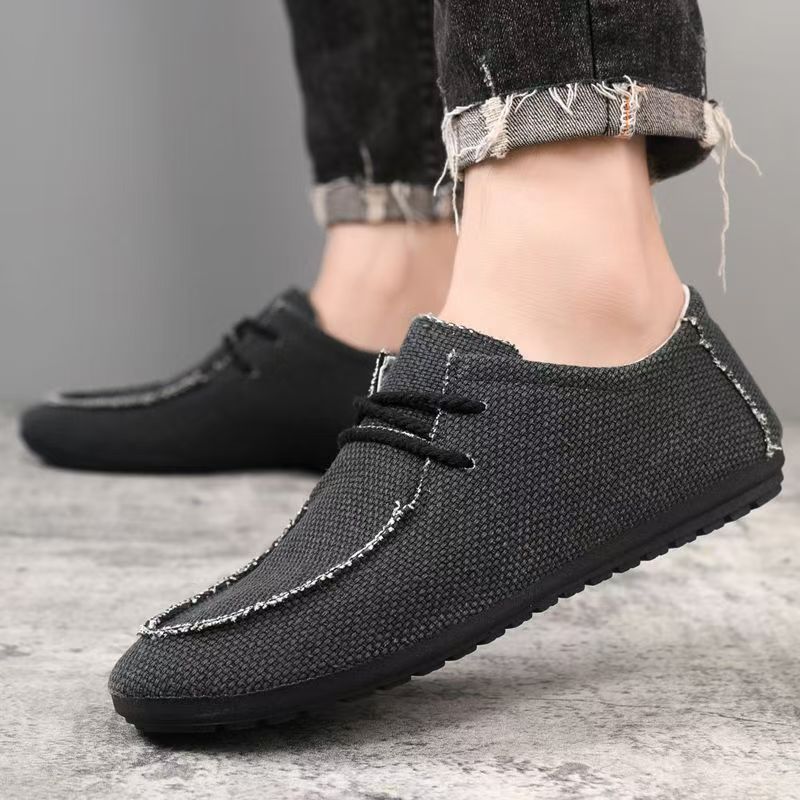 Sepatu Kanvas Bertali Ukuran B - Men'S Shoes For Work ulasan dan harga