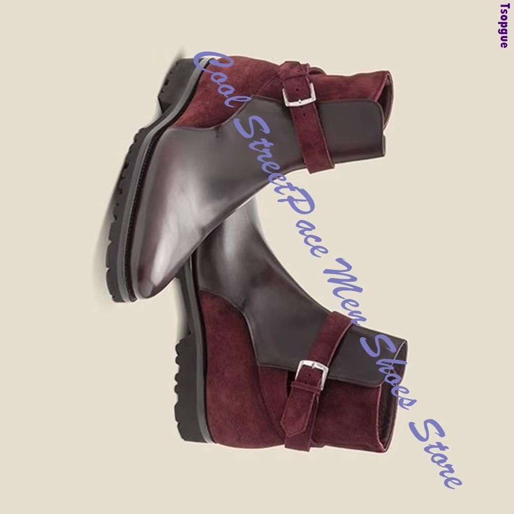 Sepatu Boots Chelsea Monk Stra - Monk Strap Shoe ulasan dan harga