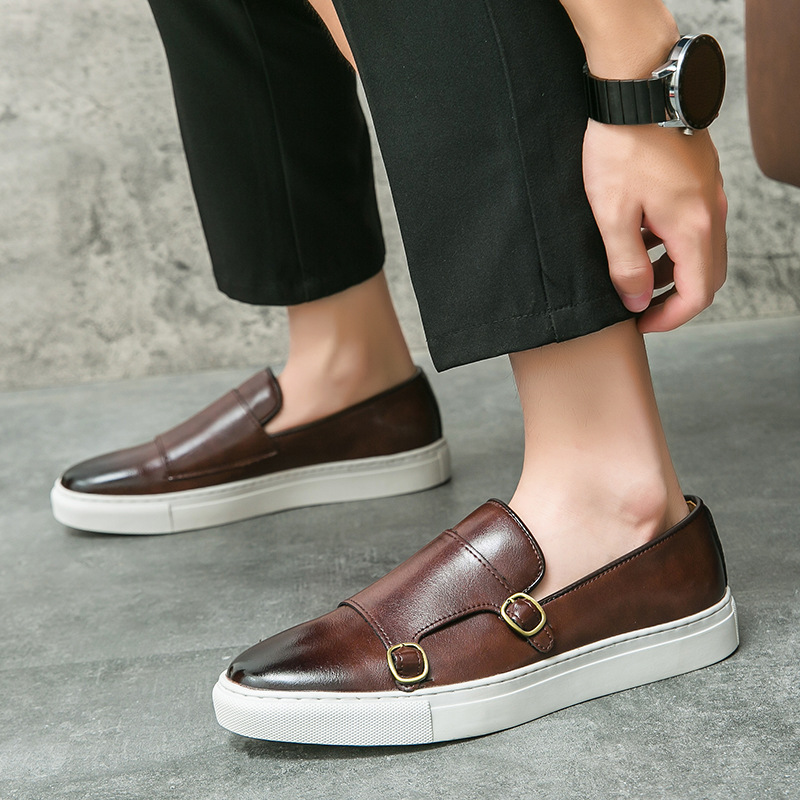 Sepatu Baru Desainer untuk Pri - Monk Strap Shoe ulasan dan harga