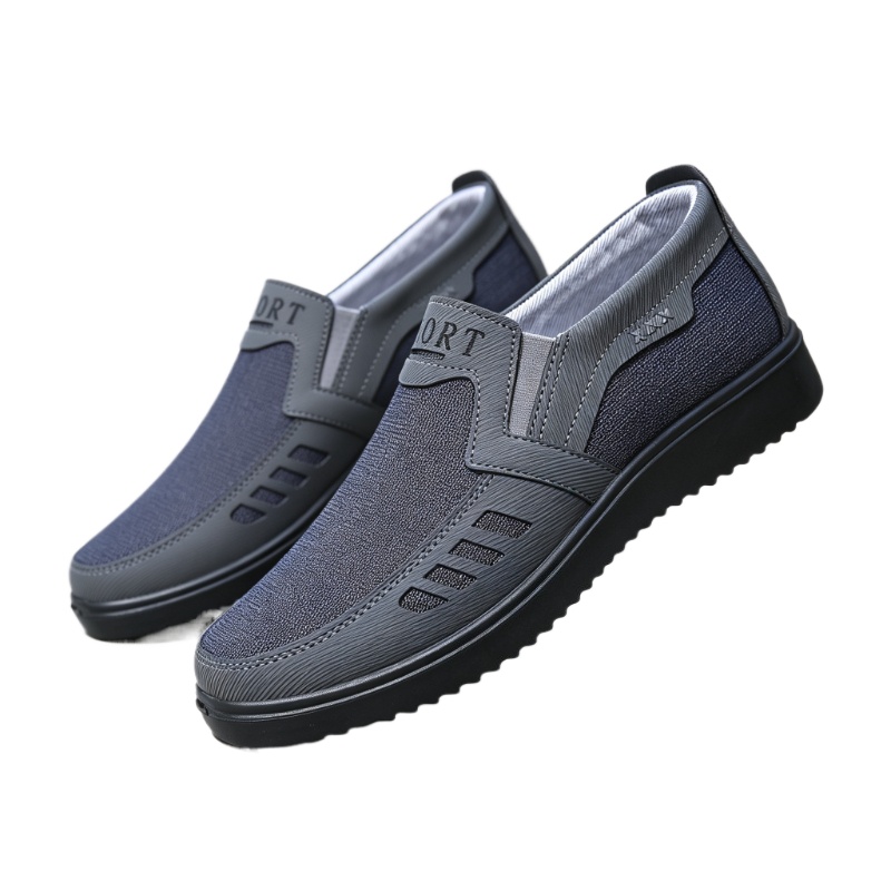 Sepatu Loafer Kanvas Slip-On P - Men'S Shoes For Suits ulasan dan harga